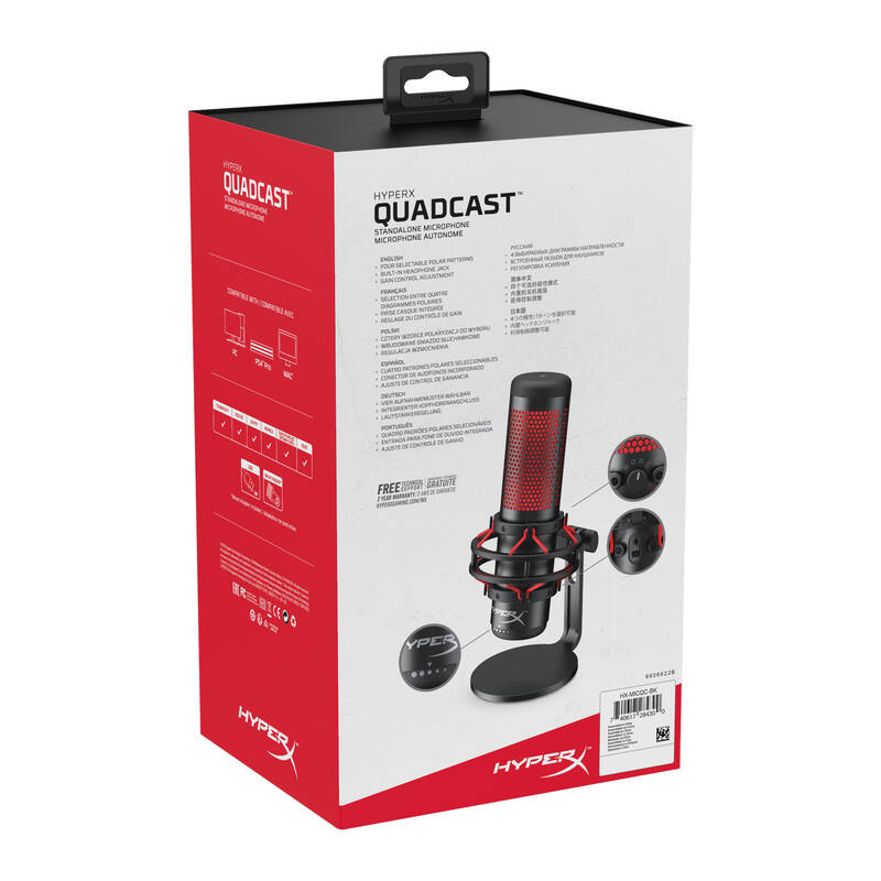 HP HyperX QuadCast 4P5P6AA - Obrázek 19