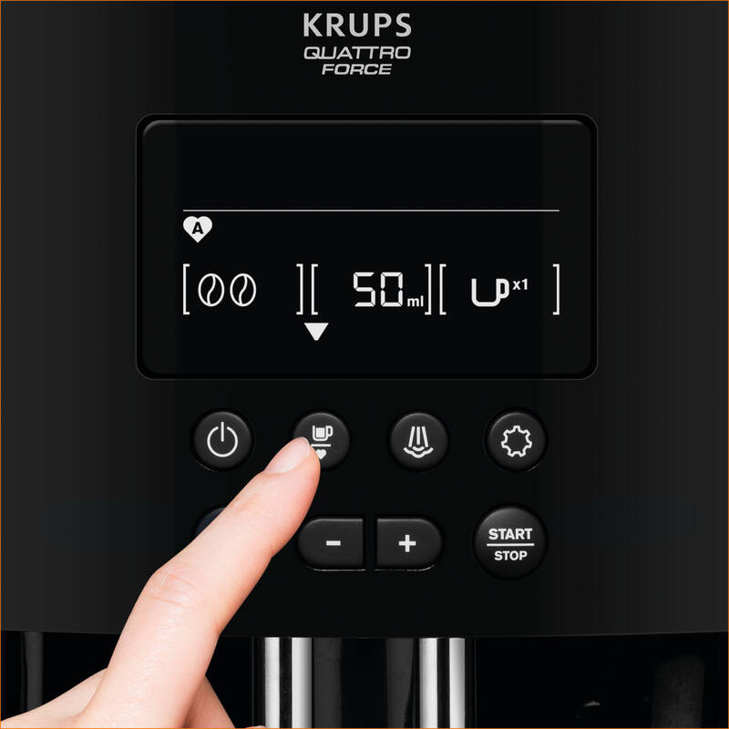 Krups Essential EA817010 černé - Obrázek 3