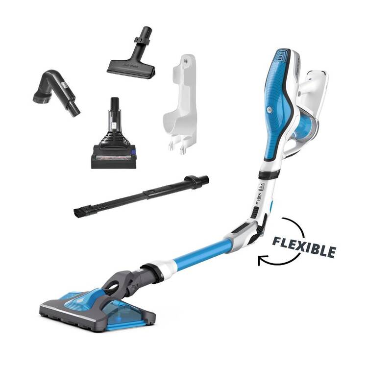 Rowenta Air Force 560 Flex Aqua RH9490WO bílý/modrý - Obrázek 3