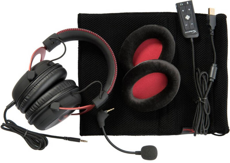 Headset HyperX Cloud II (KHX-HSCP-RD) černá/červená - Obrázek 3
