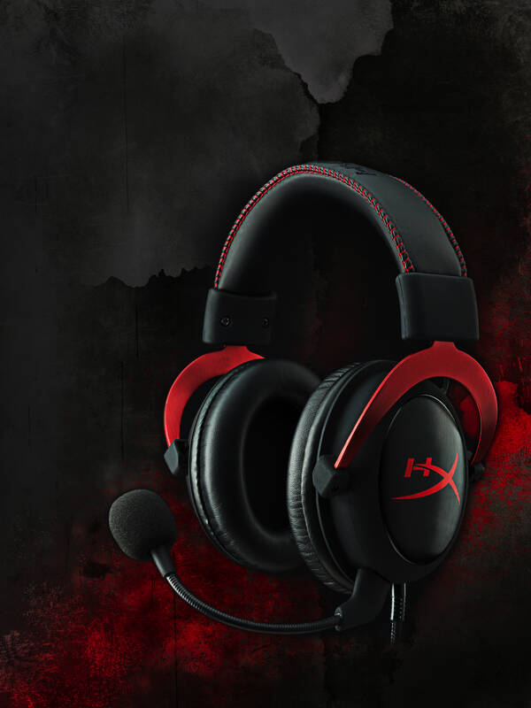 Headset HyperX Cloud II (KHX-HSCP-RD) černá/červená - Obrázek 5