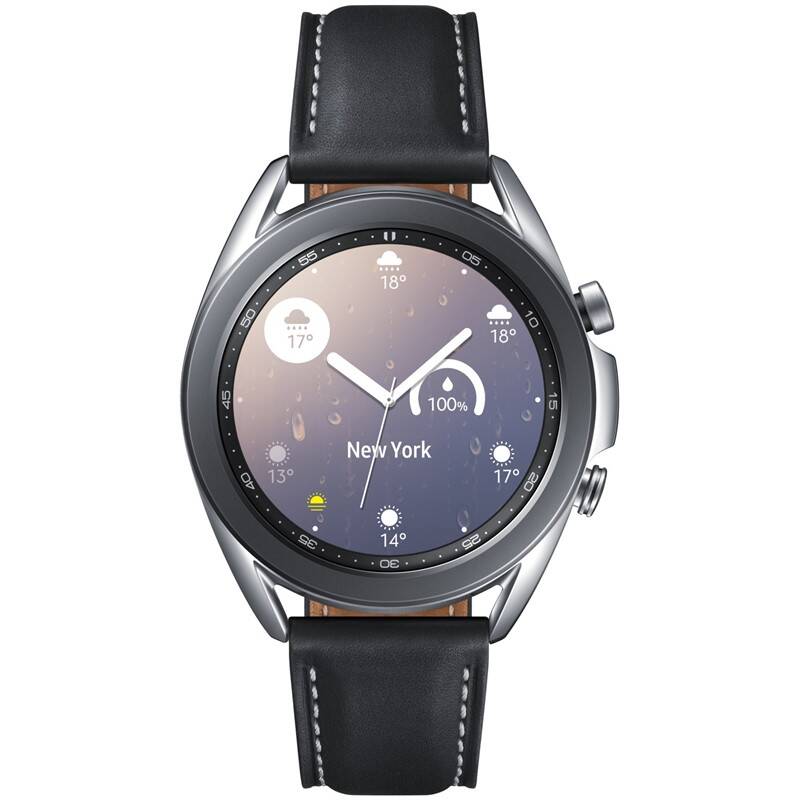 Chytré hodinky Samsung Galaxy Watch3 41mm stříbrné