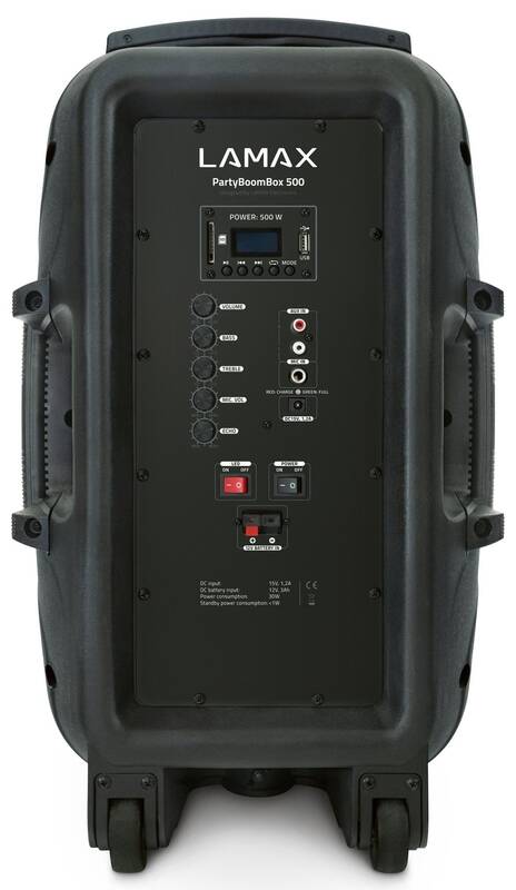 LAMAX PartyBoomBox500 černý - Obrázek 4