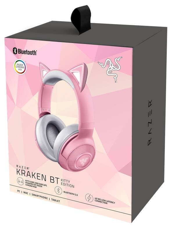 Razer Kraken BT Kitty Edition - Quartz - Obrázek 6