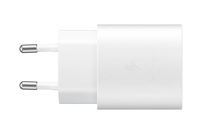 Samsung USB-C, 25W, bez kabelu (EP-TA800NWEGEU) bílá - Obrázek 2