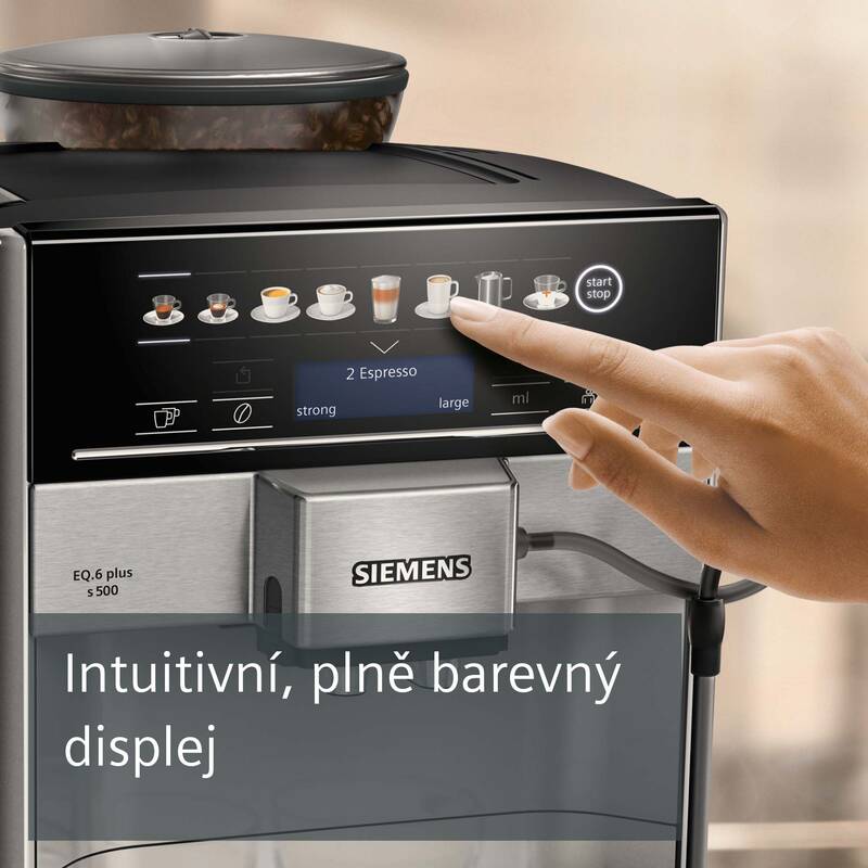 Espresso Siemens EQ.6 TE655203RW šedé - Obrázek 21