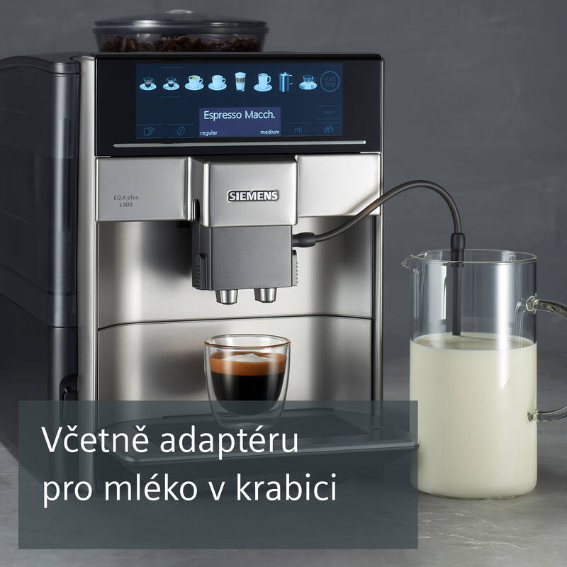 Espresso Siemens EQ.6 TE655203RW šedé - Obrázek 23