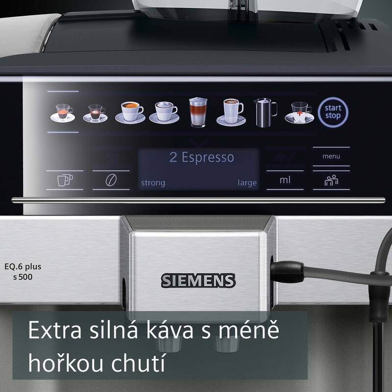 Espresso Siemens EQ.6 TE655203RW šedé - Obrázek 24