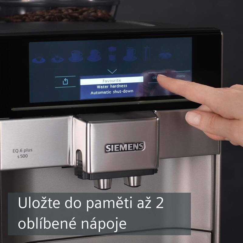 Espresso Siemens EQ.6 TE655203RW šedé - Obrázek 25