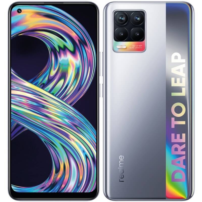 Realme 8 8/128 GB - Cyber Silver