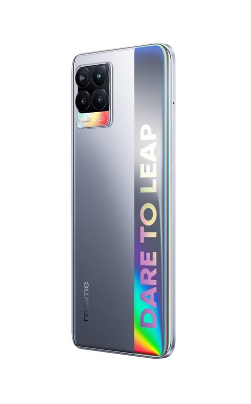 Realme 8 8/128 GB - Cyber Silver - Obrázek 5