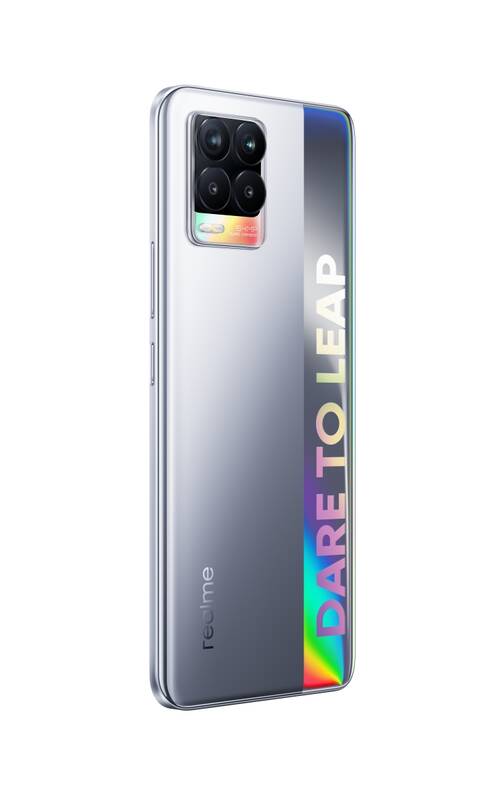 Realme 8 8/128 GB - Cyber Silver - Obrázek 7
