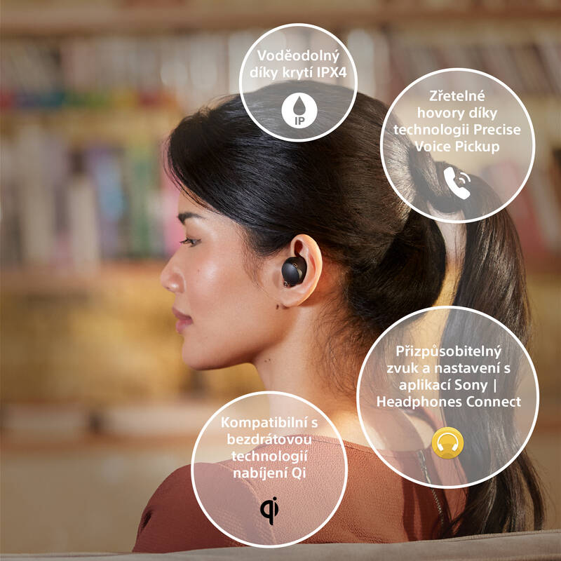 Sony WF-1000XM4 černá - Obrázek 18