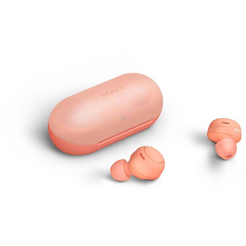 Sluchátka Sony WF-C500, oranžová - Obrázek 7