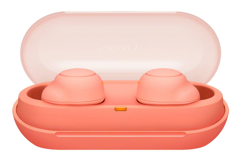 Sluchátka Sony WF-C500, oranžová - Obrázek 2