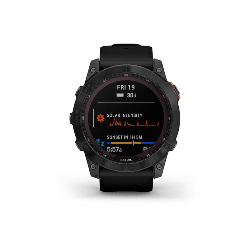 Garmin fenix 7X Solar - Gray/Black Silicone Band (010-02541-01) - Obrázek 11