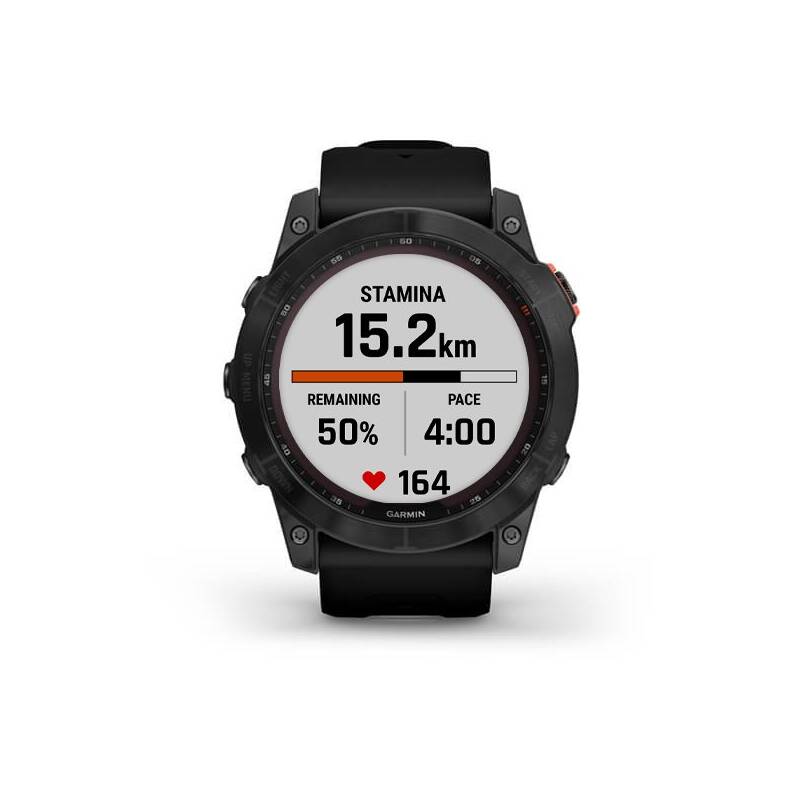 Garmin fenix 7X Solar - Gray/Black Silicone Band (010-02541-01) - Obrázek 10
