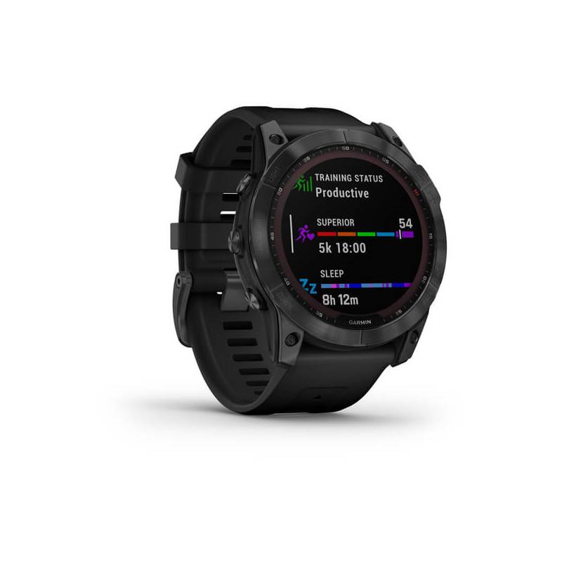 Garmin fenix 7X Solar - Gray/Black Silicone Band (010-02541-01) - Obrázek 5