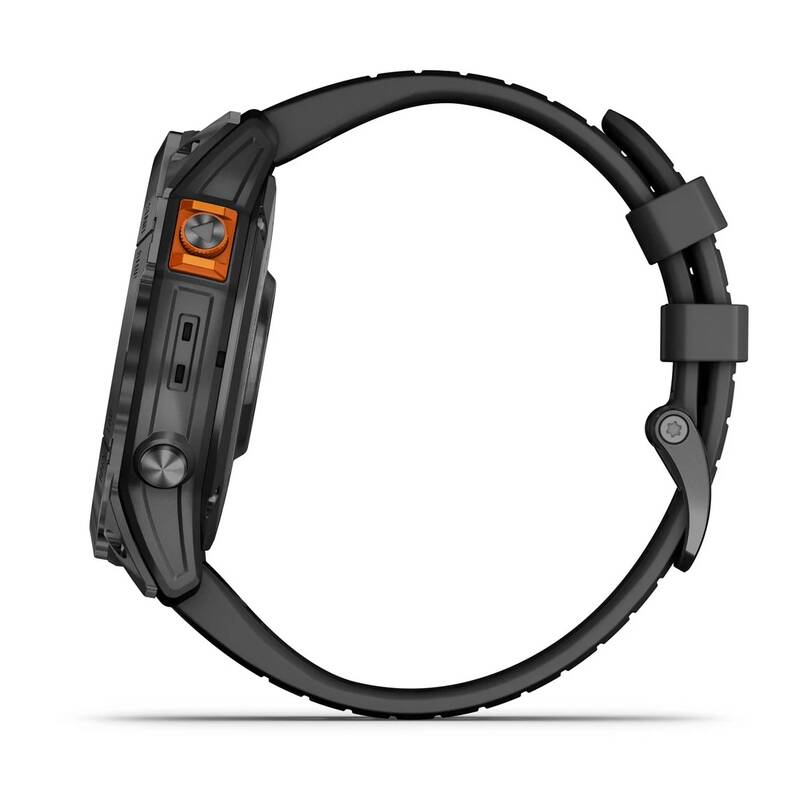 Garmin fenix 7X Pro Glass Solar - Gray / Black Silicone Band (010-02778-01) - Obrázek 9