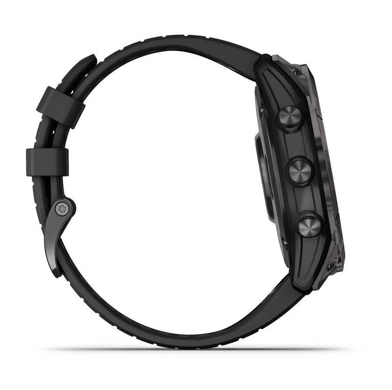 Garmin fenix 7X Pro Glass Solar - Gray / Black Silicone Band (010-02778-01) - Obrázek 10