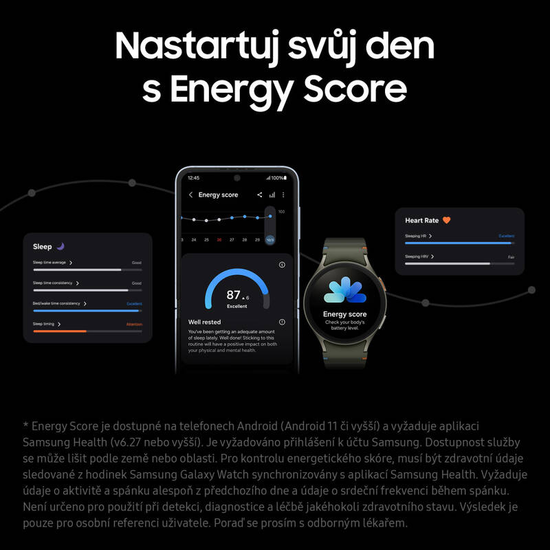 Samsung Galaxy Watch7 44mm (SM-L310NZSAEUE) stříbrné - Obrázek 10