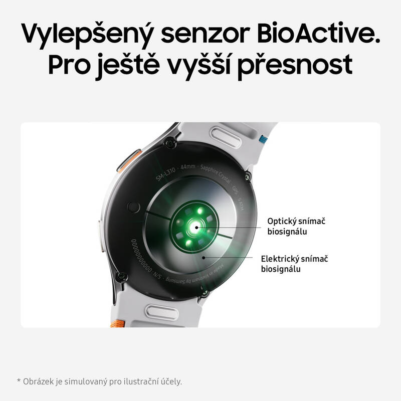 Samsung Galaxy Watch7 44mm (SM-L310NZSAEUE) stříbrné - Obrázek 11