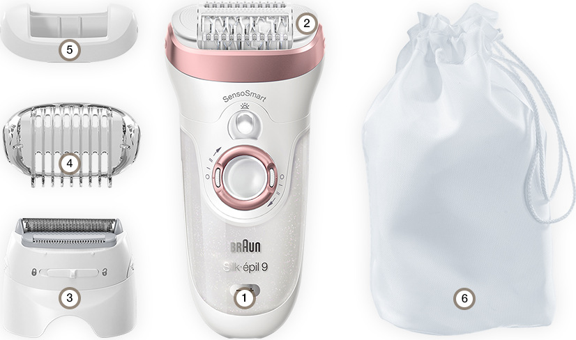 Silk-épil 9 SensoSmart, Rose Gold
