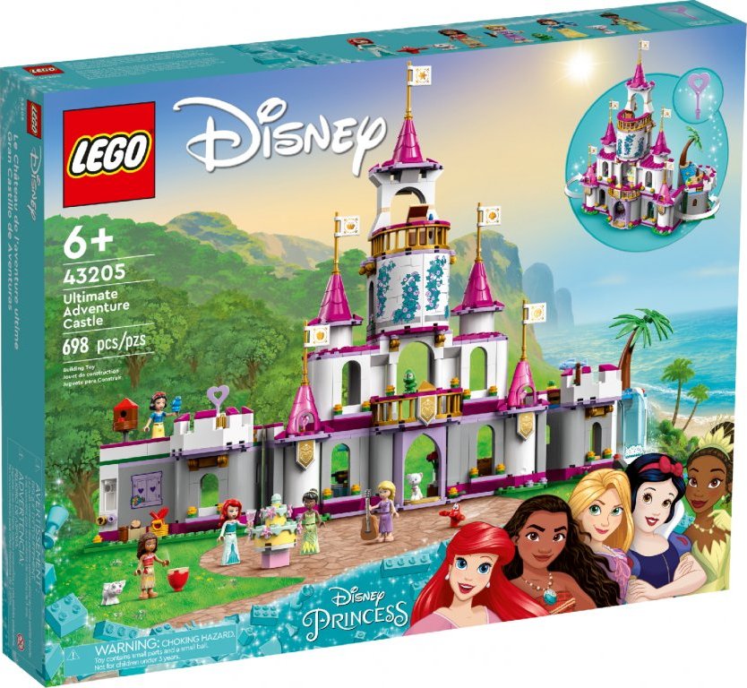 LEGO Disney 43205 Nezapomenutelná dobrodružství na zámku